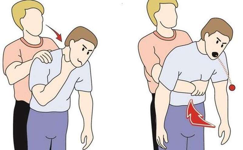 Maniobra de Heimlich (Foto Diario Vasco)